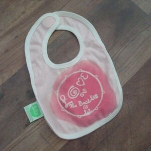 BEATLES BABY BIB BIBB PINK SHIRT VINTAGE Y2K 00S L3